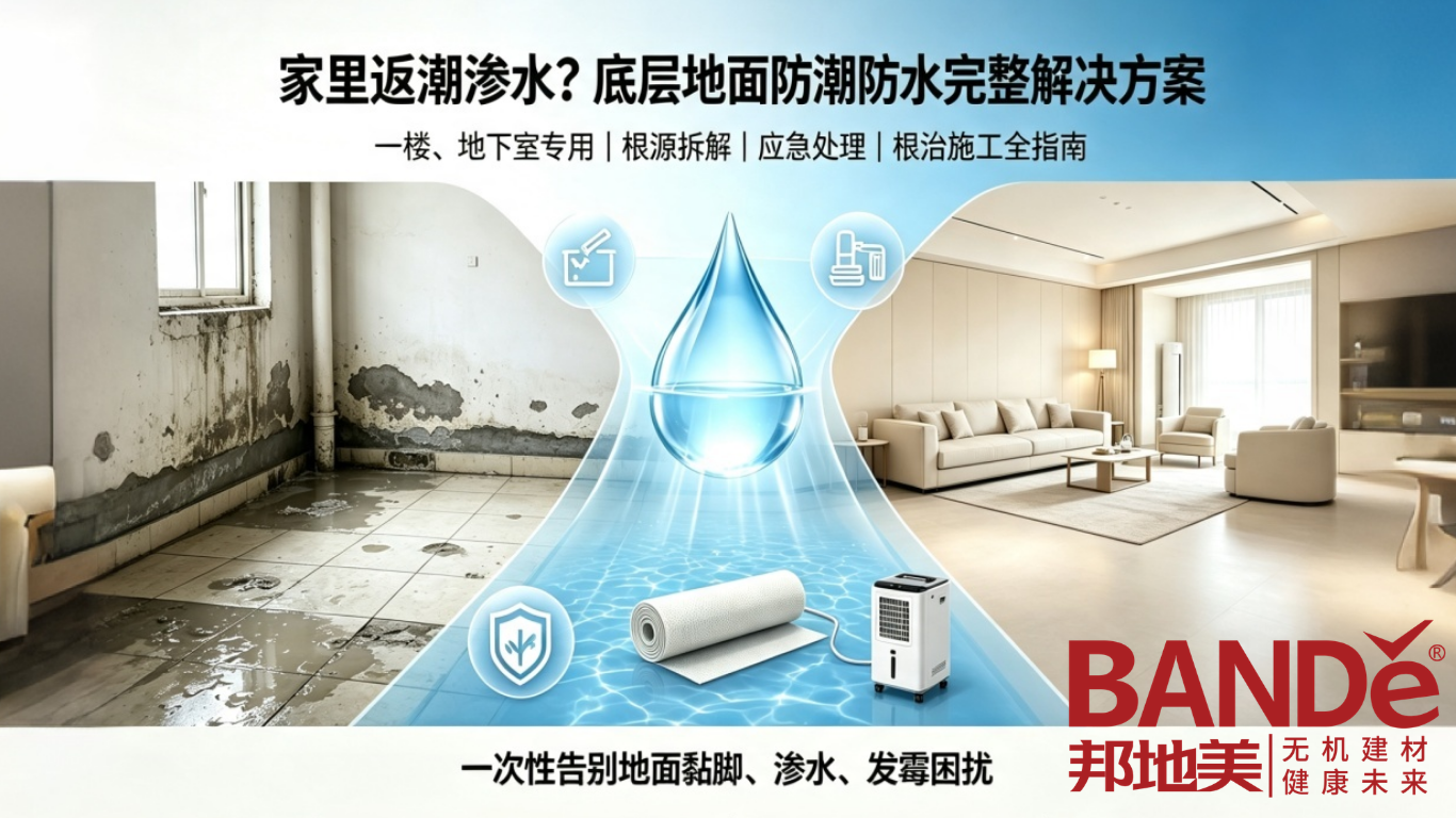 家里返潮渗水？根源+解决方案全解析，告别“潮”烦困扰之二：地面渗透：底层住户的“噩梦”